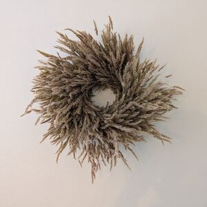 Natural Dried Grass Wreath